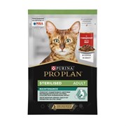 Влажный корм PRO PLAN® Sterilised MAINTENANCE для взрослых стерилизованных кошек с говядиной в соусе 301002