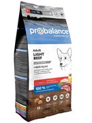 Сухой корм для собак ProBalance всех пород с говядиной, 12 кг 320015